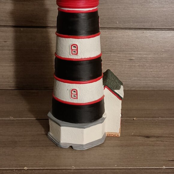 Vintage Lemax Christmas Village Plymouth Corners Lighthouse 1998 No Light Cord - Picture 5 of 10